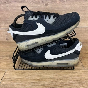 Nike Air Max 90 Men’s Shoe Size UK 7 Terrascape Trainers Running Gym Black White - Picture 1 of 12