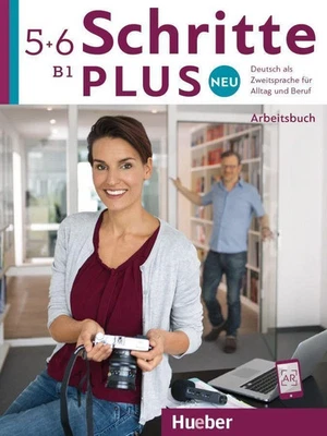 Schritte plus Neu 5+6. B1 Arbeitsbuch + Kursbuch + Audio-CDs  - Bild 1 von 2