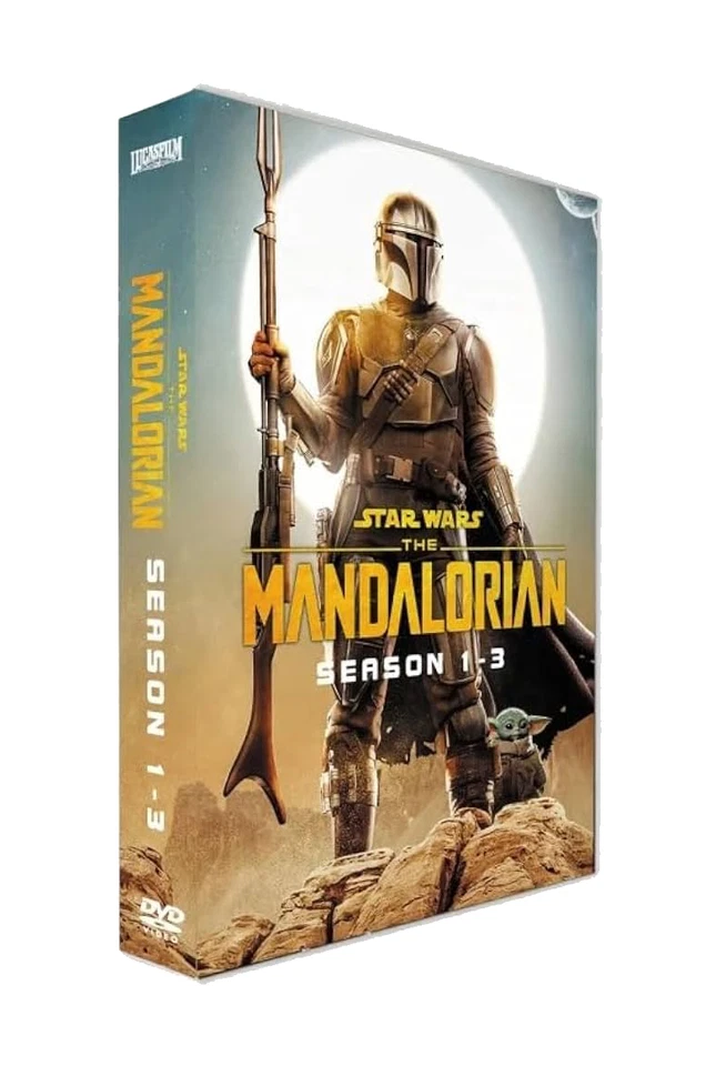 Star Wars: MANDALORIAN: The complete series, Seasons 1-3 (DVD, 7-disc, Box-set) Foto 1 de 1