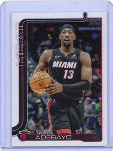 2025-26 Topps Basketball - Bam Adebayo #75 Miami Heat  - Picture 1 of 2