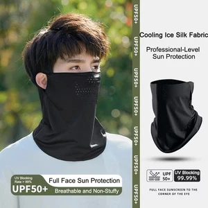 Sports Sun Protection Ear-Loop Face Mask-! - Picture 1 of 17