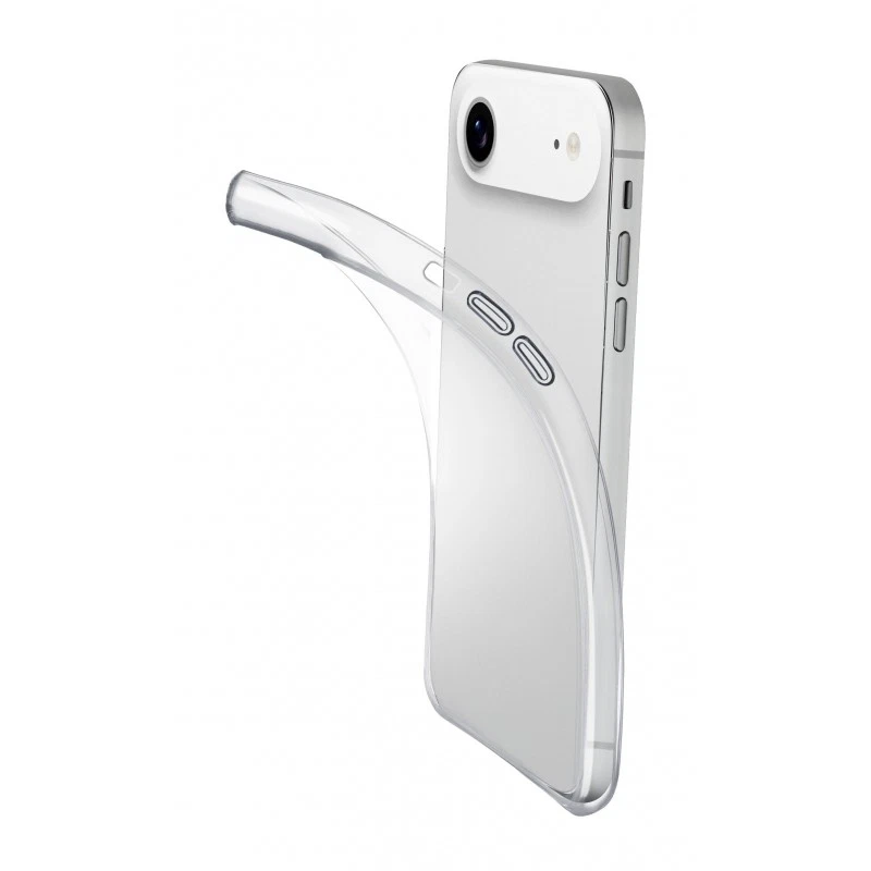 Cellularline Fine - iPhone Air Cover in gomma morbida ultra sottile e trasparent - Immagine 1 di 1
