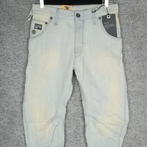G-STAR RAW ARC LOOSE TAPERED MEN'S JEANS W29 L32 LIGHT BLUE CALC DENIM BNWT! - Picture 1 of 9