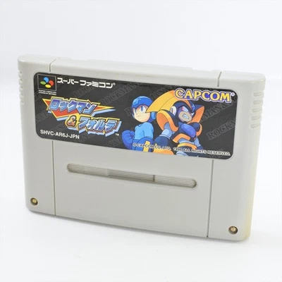 Super Famicom ROCKMAN FORTE Megaman Cartridge Only Nintendo d594 sfc - Image 1 of 4