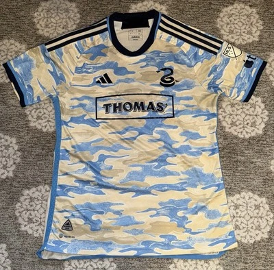 Philadelphia Union SC GAZDAG AUTHENTIC Adidas Soccer Jersey NWOT Large - Image 1 of 3