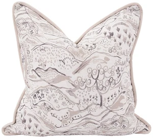 Howard Elliott Fable Sand 24 Zoll quadratisches dekoratives Kissen - Bild 1 von 1