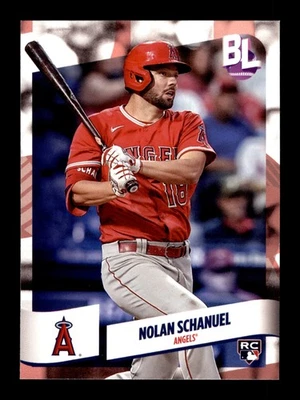 2024 Topps Big League #46 Nolan Schanuel RC Los Angeles Angels - Image 1 of 2