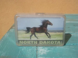 Horse Equine Equestrian North Dakota Deck of Playing Cards Sealed Pack in Case - Bild 1 von 5
