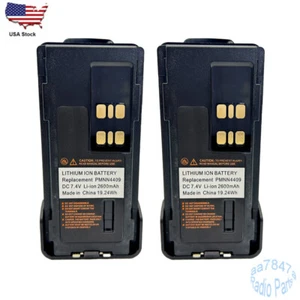 2600mAh Li-ion Battery for XPR3300 XPR3500 XPR7350 XPR7380 XPR7550 Radio 2x - Bild 1 von 5