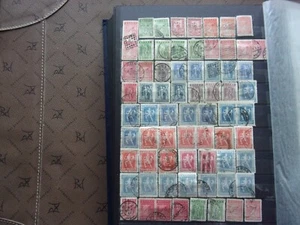 GRIECHENLAND - Briefmarken Konvolut obl (W) - Bild 1 von 5