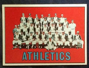 Carte da baseball 1967 Topps #262 Kansas City squadra atletica EX-NR-MT - Foto 1 di 2