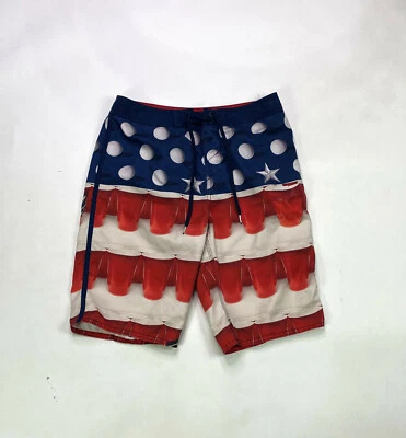 O'Neill 21" Beer Pong Flip Cup Mens Size 29 Board Shorts - Image 1 of 4