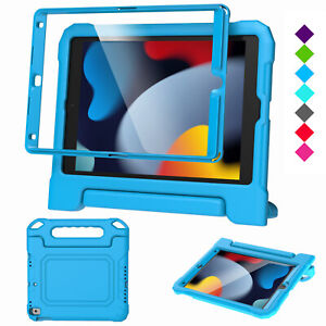Kids Case For iPad 9th/8th/7th Generation 10.2" with Built-in Screen Protector