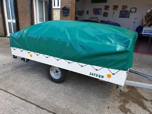 Cabanon Trailer Tent + Sunncamp + Conway Brand New Green Transit Cover - Picture 1 of 2