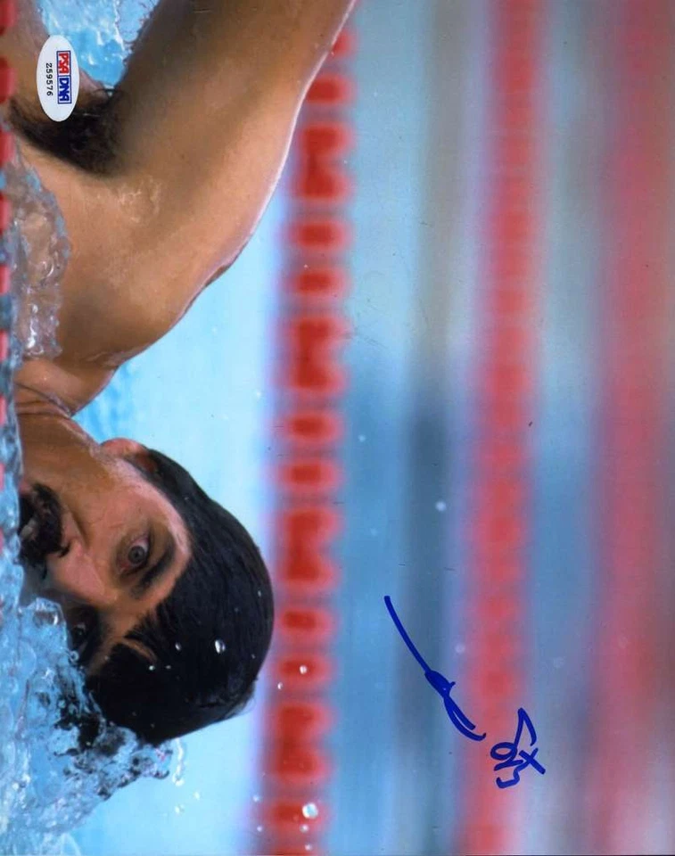 Autógrafo autêntico foto Jsa 8x10 com certificação Mark Spitz - Imagem 1 de 1