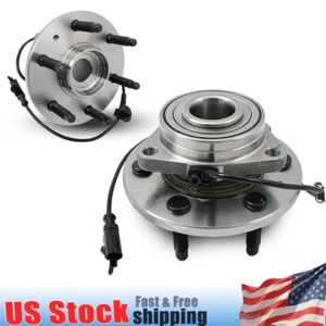 Wheel Hub Assembly For GMC Sierra 1500 Classic 2007-2013 Front Pair Set of 2pcs - Foto 1 di 12