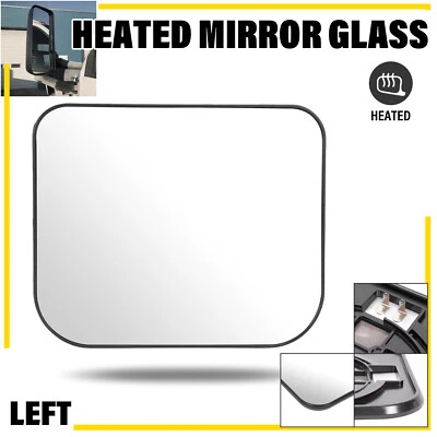 Espejo retrovisor lateral izquierdo o derecho de vidrio para Chevy GMC C4500 C5500 Kodiak 2003-2009 Foto 1 de 4