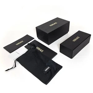 VERSACE Hard Rectangular Sunglasses Sunglass Case Empty Large/Medium New In Box - Picture 1 of 11