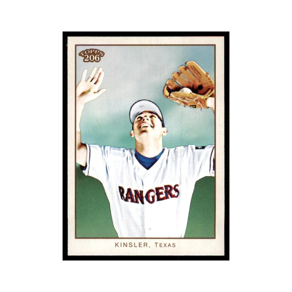 2009 Topps 206 Ian Kinsler Baseball Cards #282 - Image 1 of 3