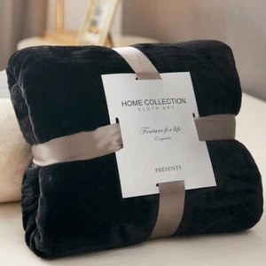1/2er XXL Decke Kuscheldecke Tagesdecke Wohndecke Fleecedecke 250GSM Sofadecke - Bild 1 von 16