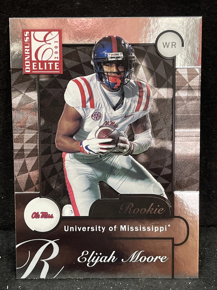 2021 Donruss FOTL Elite Rookie #ER14 Elijah Moore RC - Image 1 of 2