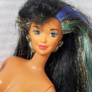 F37 ~ MUÑECA DE MODA KIRA CHAGE CHAGE N COLOR RAVEN SPLASH 1996 DESNUDA PARA ÚNICA CLASE - Imagen 1 de 13