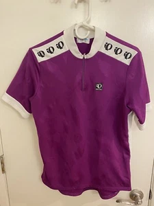 Pearl Izumi Technical Wear Cycling Bike Short Sleeve Jersey 1/2 Zip Purple Sz XL - Picture 1 of 6