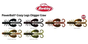 Berkley PowerBait® Crazy Legs Chigger Craw in 10cm - Bild 1 von 7