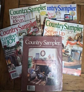 Back Issues of Country Sampler Fall 1988, Sept 2014, Nov 2014, Jan 2015,... - Picture 1 of 12
