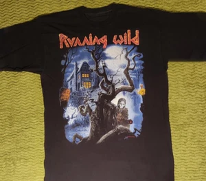 Running Wild - schwarzes Hand Inn Tour '94 Unisex T-Shirt alle Größen S bis 5XL MK093 - Bild 1 von 3