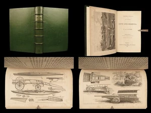 1844 Sportsmen Instructions Guns Shooting Hawker Game BEAUTIFUL Leather Binding - Picture 1 of 24