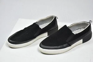 Bikkembergs Men's COSMOS 2177 SLIP ON M FABRIC/TPU BLACK/WHITE Shoes 46 /13 US - Picture 1 of 7