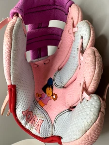 Franklin Sports Inc. Guante de béisbol softbol Dora la Exploradora para niñas USADO 2007 - Imagen 1 de 6