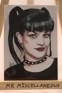 Schizzo originale ACEO di Geri Centonze - NCIS - Abby Sciuto - Pauley Perrette #2 - Foto 1 di 2