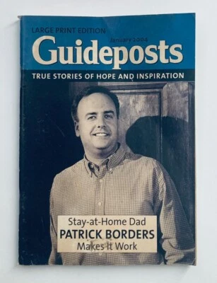 Guideposts Magazine January 2004 Patrick Borders Stay-at-Home-Dad - Image 1 of 4