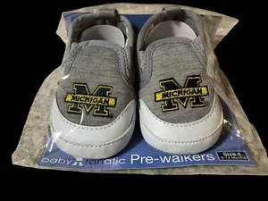 University Of Michigan Baby Shoes Booties Walkers Fanatics 6-9 Months - Picture 1 of 1