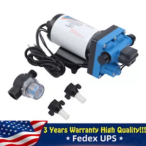 Bomba de diafragma de presión de agua autocebante 110 V 55 PSI para hogar/caravana/marina - Imagen 1 de 11