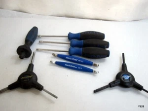 Lot of 8 park tool bike wrench, dummy pedal, hex wrench - Picture 1 of 8