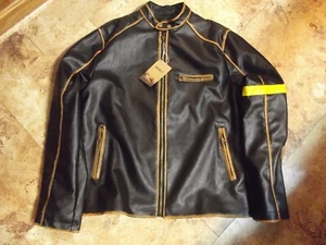 Black, Men's Jacket Size M - Picture 1 of 3