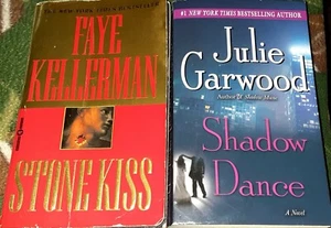 Stone Kiss By Faye Kellerman & Shadow Dance By Julie Garwood (Read Description) - Picture 1 of 11