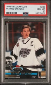 1993 Stadium Club Wayne Gretzky #200 PSA 10 - Picture 1 of 2