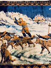 VTG Wall Tapestry Amundsen’s Arctic Heroic Age Expedition Snow Sailing Sled Dog