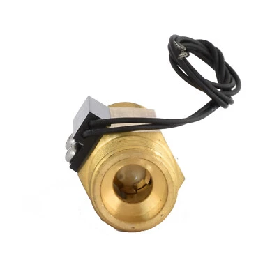 flow sensor NO flow switch AG 1/2" 10W 0.5A normally open 12V 24V - Image 1 of 4