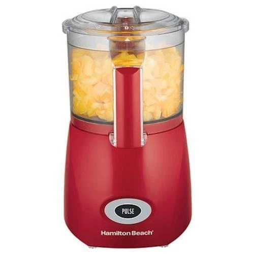 Hamilton Beach Ensemble 72703 Red 3 Cups Food Processor Chopper