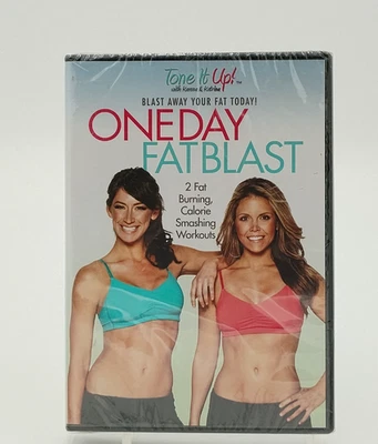 Tone It Up! One Day Fat Blast Karena and Katrina DVD New Sealed - Image 1 of 4