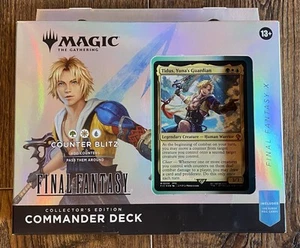 MTG Final Fantasy Collector’s Edition Counter Blitz Commander Deck Fast Ship - Picture 1 of 2