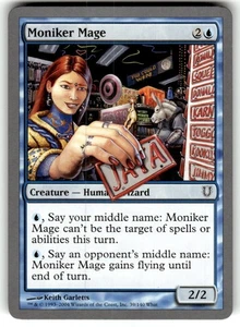 Moniker Mage Unhinged Regular MTG - Picture 1 of 2