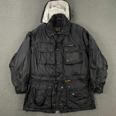 Paul & Shark Yachting Jacket Mens Small Sailing Waterproof Rain Hood Nylon Fish - Image 1 of 4