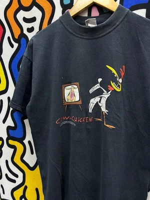 Camiseta vintage 1999 Cow and Chicken Cartoon Network talla L Foto 1 de 4