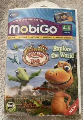 vtech Mobigo Touch Learning  Dinosaur Train Explore World  4-6 Years NEW - Image 1 of 4